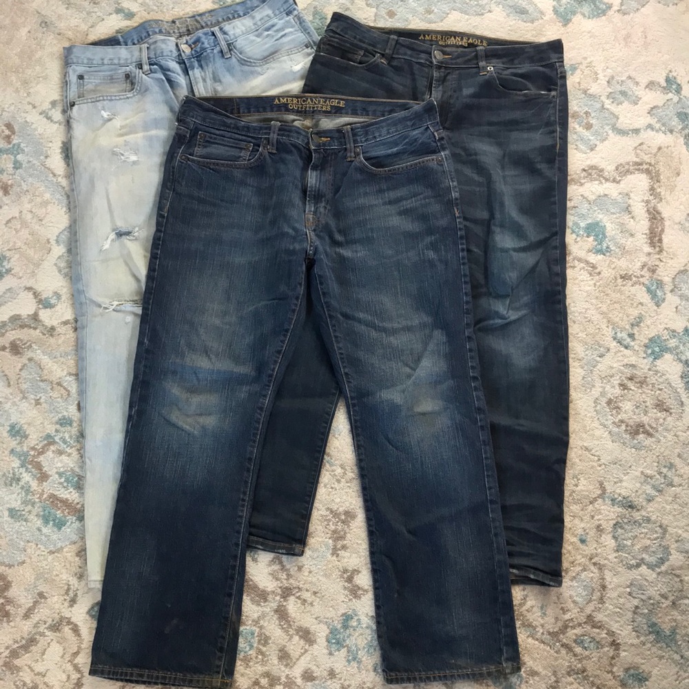 Men’s American eagle jean bundle
